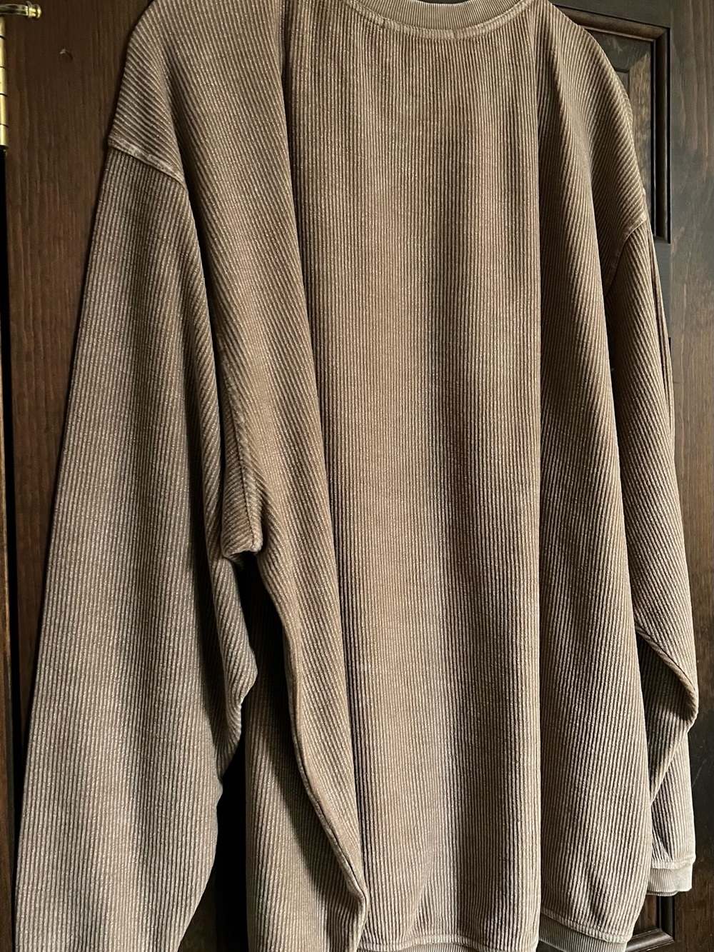 Moon Ryder Oversized Mineral Washed Ribbed Sweatshirt 2X NWOT - Picture 3 of 4